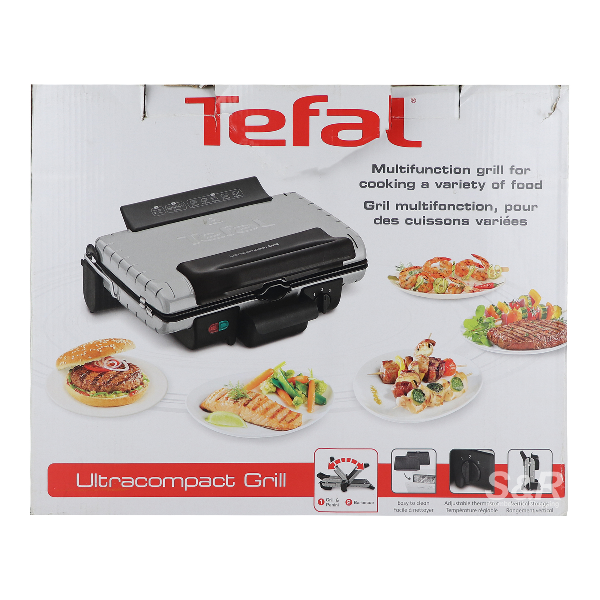 Tefal Ultracompact Meat Grill GC302B28